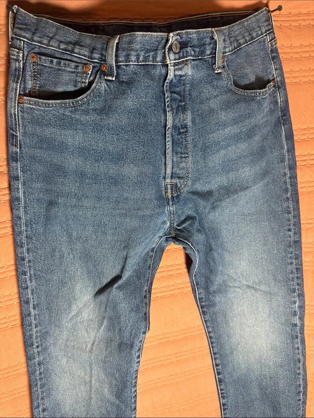 Levi's Men's Blue Straight Jeans